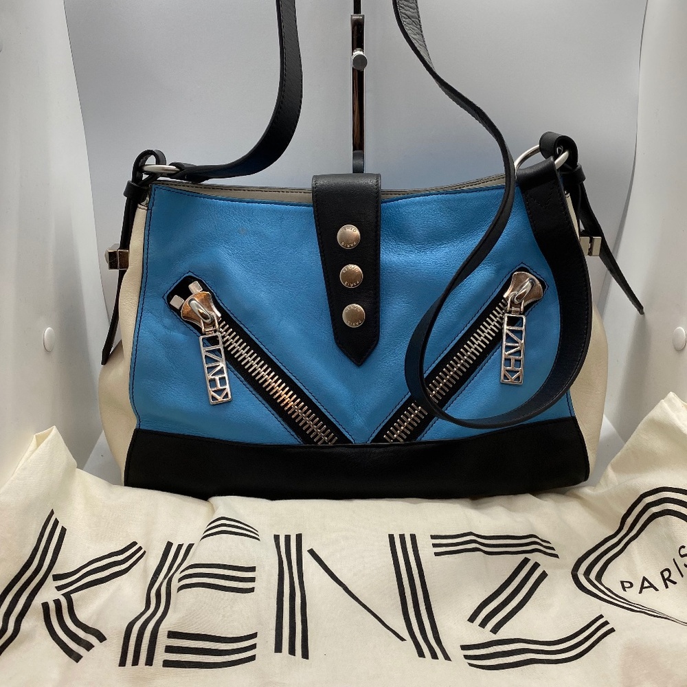 KENZO Kalifornia Color Block Bag